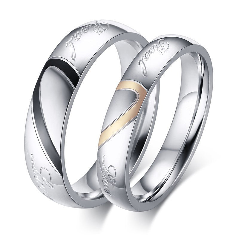 Couple Rings for Men Women