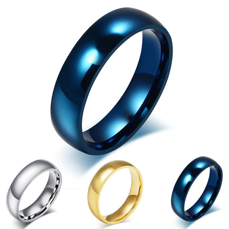 Men's Classic Titanium Steel Ring
