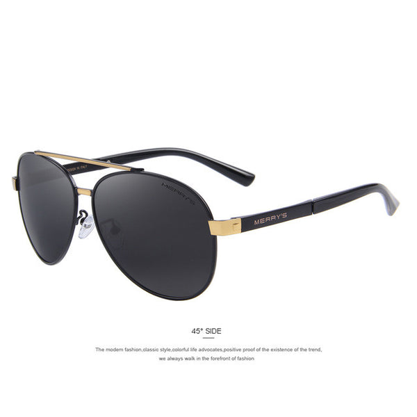 MERRY'S Men Classic Aviation Sunglasses