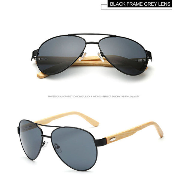 New Men Bamboo Sunglasses99
