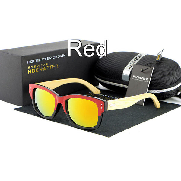 Bamboo Sunglasses Men Wooden Sunglasses