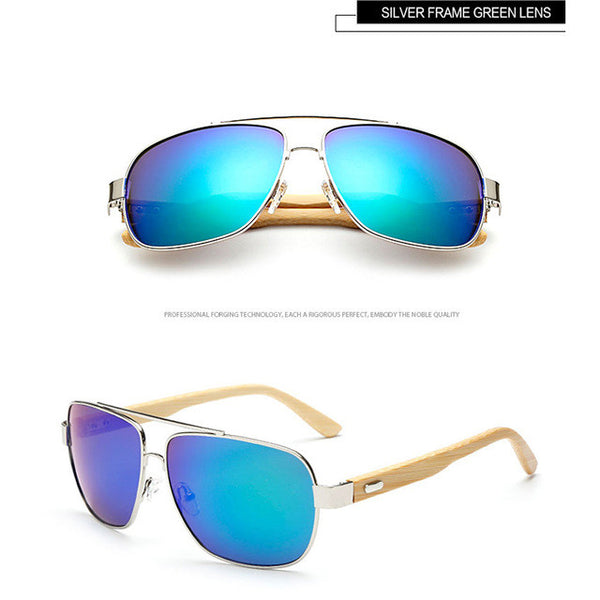 JIANGTUN New Men Handmade Bamboo Sunglasses