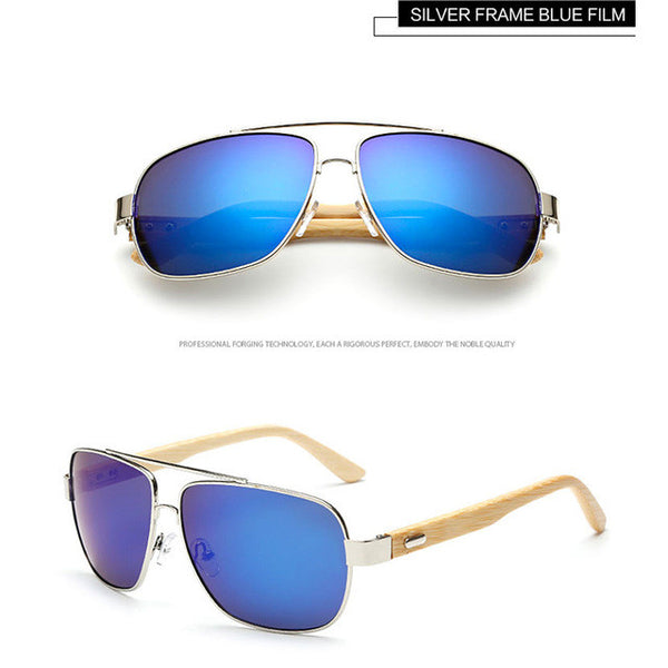 JIANGTUN New Men Handmade Bamboo Sunglasses