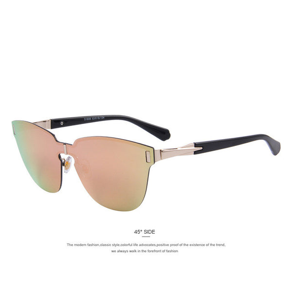 MERRY'S Women Summer Mirror Sunglasses