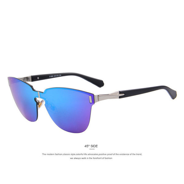 MERRY'S Women Summer Mirror Sunglasses