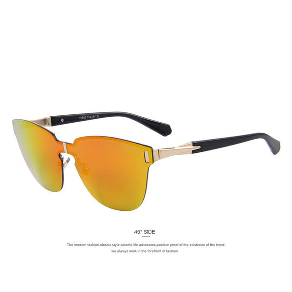 MERRY'S Women Summer Mirror Sunglasses