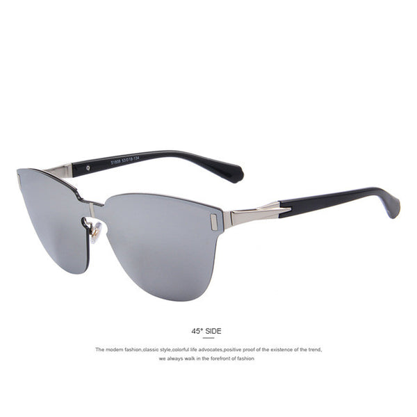 MERRY'S Women Summer Mirror Sunglasses