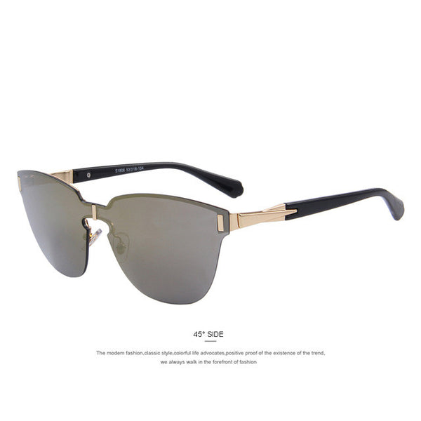 MERRY'S Women Summer Mirror Sunglasses