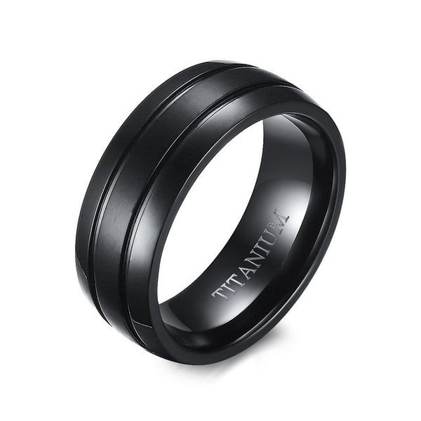 Vnox Pure Titanium Ring