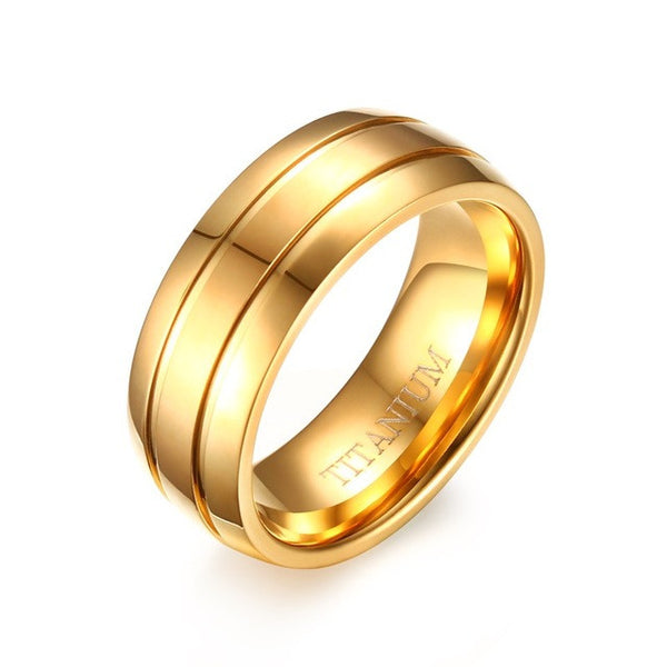 Vnox Pure Titanium Ring