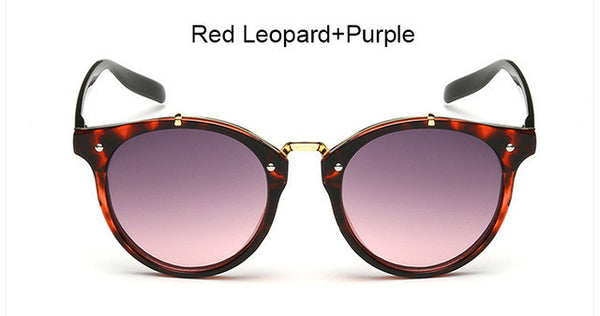 TSHING Women Vintage Round Sunglasses