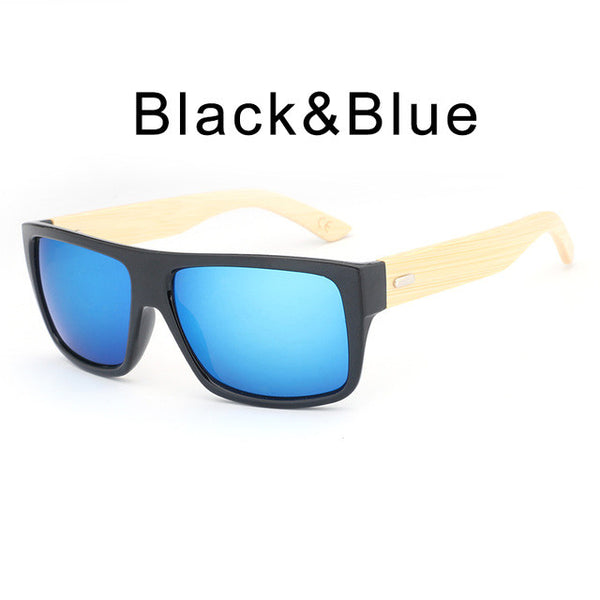 HDCRAFTER Wood Sunglasses Mens Vintage