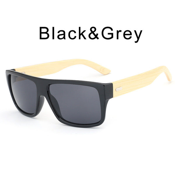 HDCRAFTER Wood Sunglasses Mens Vintage