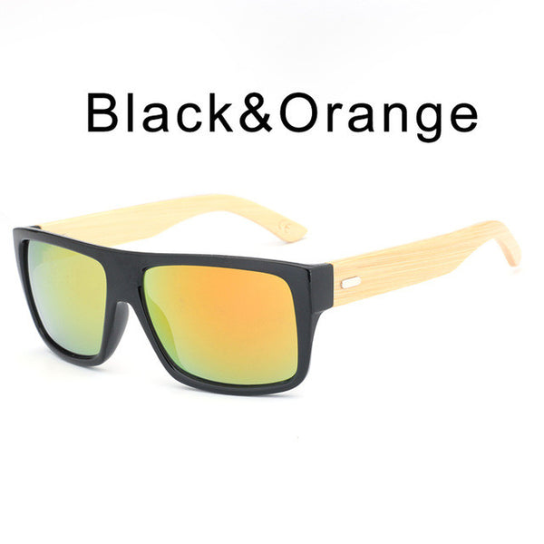 HDCRAFTER Wood Sunglasses Mens Vintage