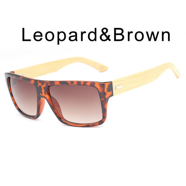 HDCRAFTER Wood Sunglasses Mens Vintage