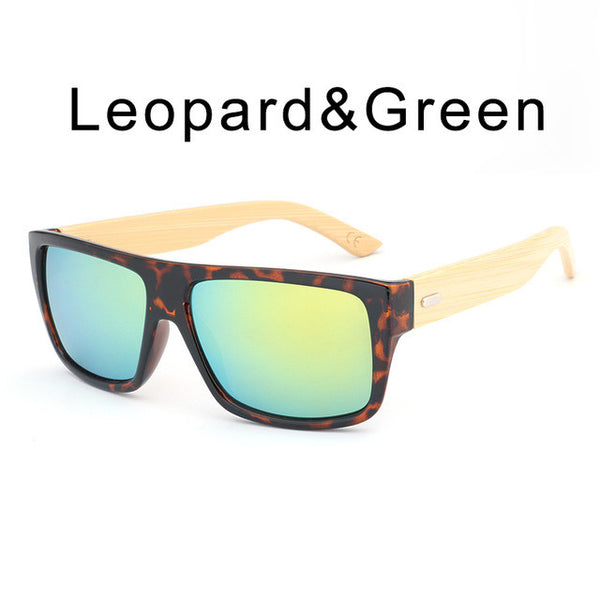 HDCRAFTER Wood Sunglasses Mens Vintage