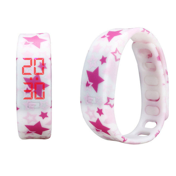Rubber LED Date Sports