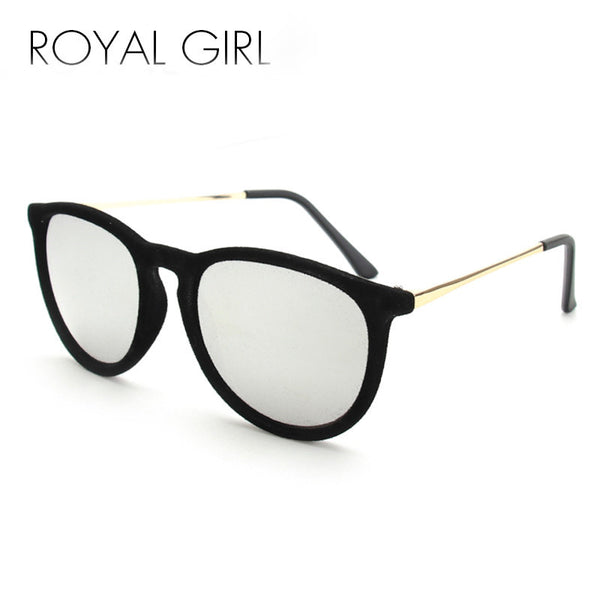 ROYAL GIRL New Round Sunglasses