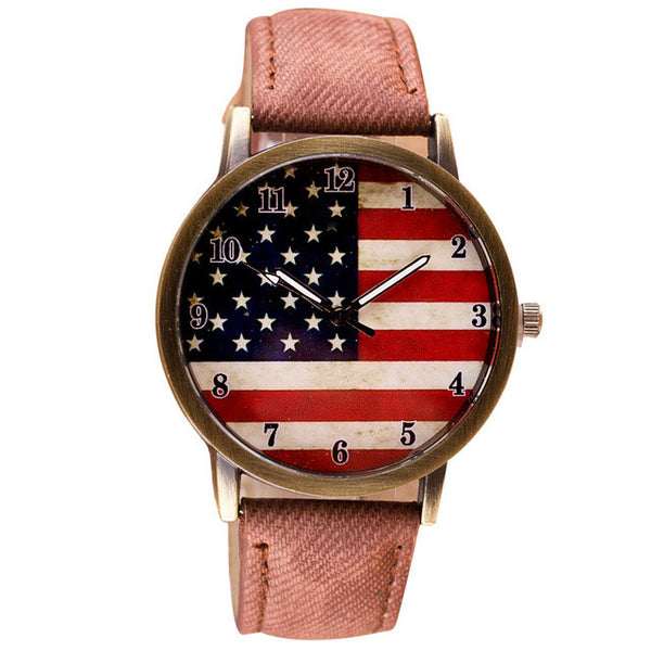 American Flag Pattern PU