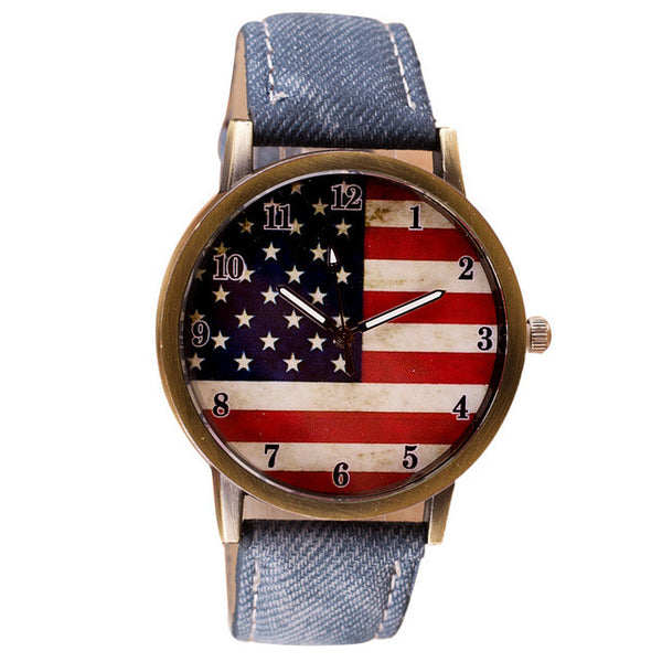 American Flag Pattern PU