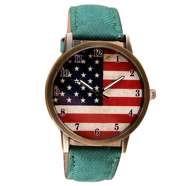 American Flag Pattern PU
