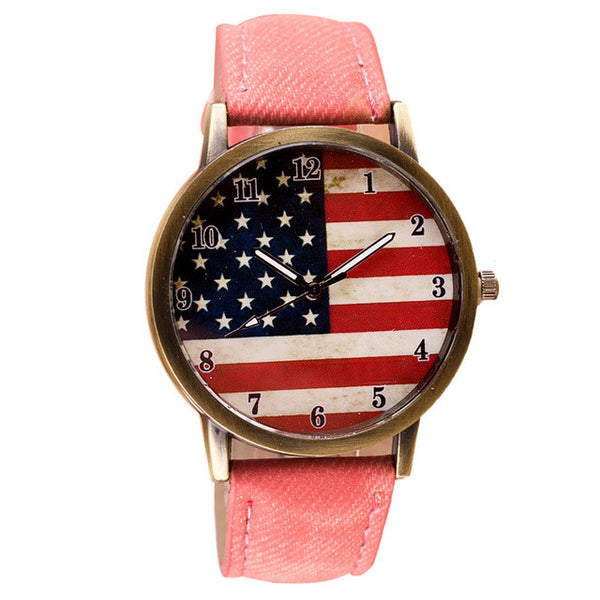 American Flag Pattern PU