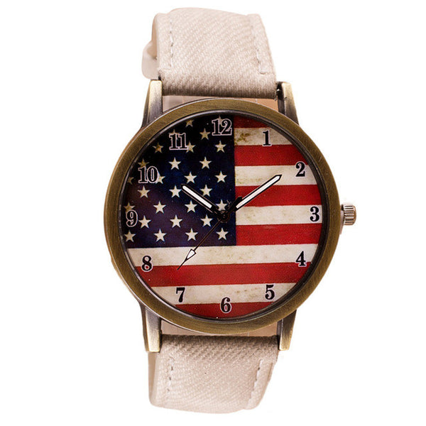 American Flag Pattern PU